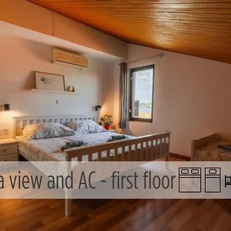Vakantiehuis Casa Monterosso - Great Sea View, Free Parking, Large Terrace, Near The Sea Crveni Vrh